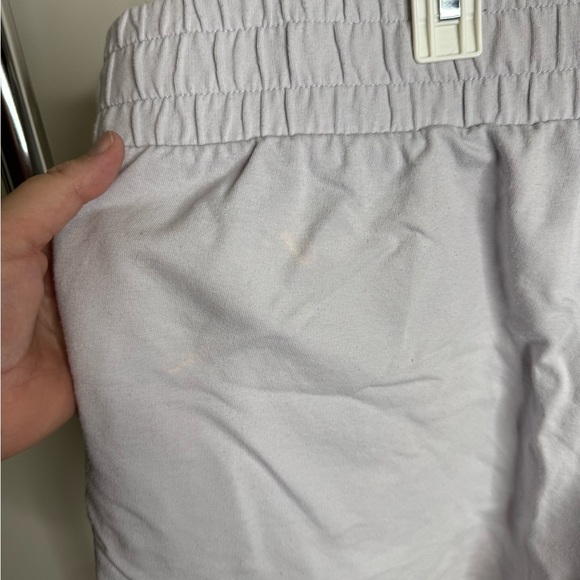 ALL IN MOTION Light Lavender Cotton shorts with elastic - Picture 5 of 6